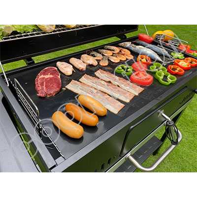 Barton Electric ‎Alloy Steel BBQ Grill with Non-Stick Coating