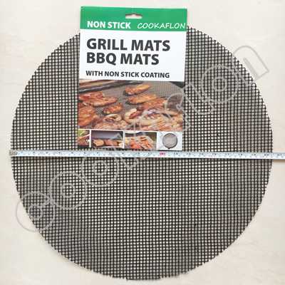 PTFE Teflon Non-Stick Pizza Mesh with Black Color