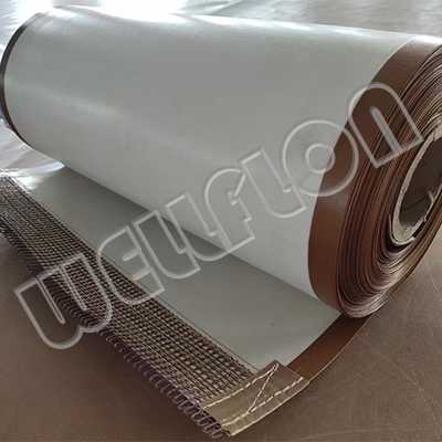 Heat tunnel conveyor belt